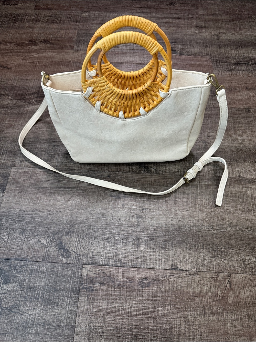 Anthropologie Patricia Ring Handle crossbody